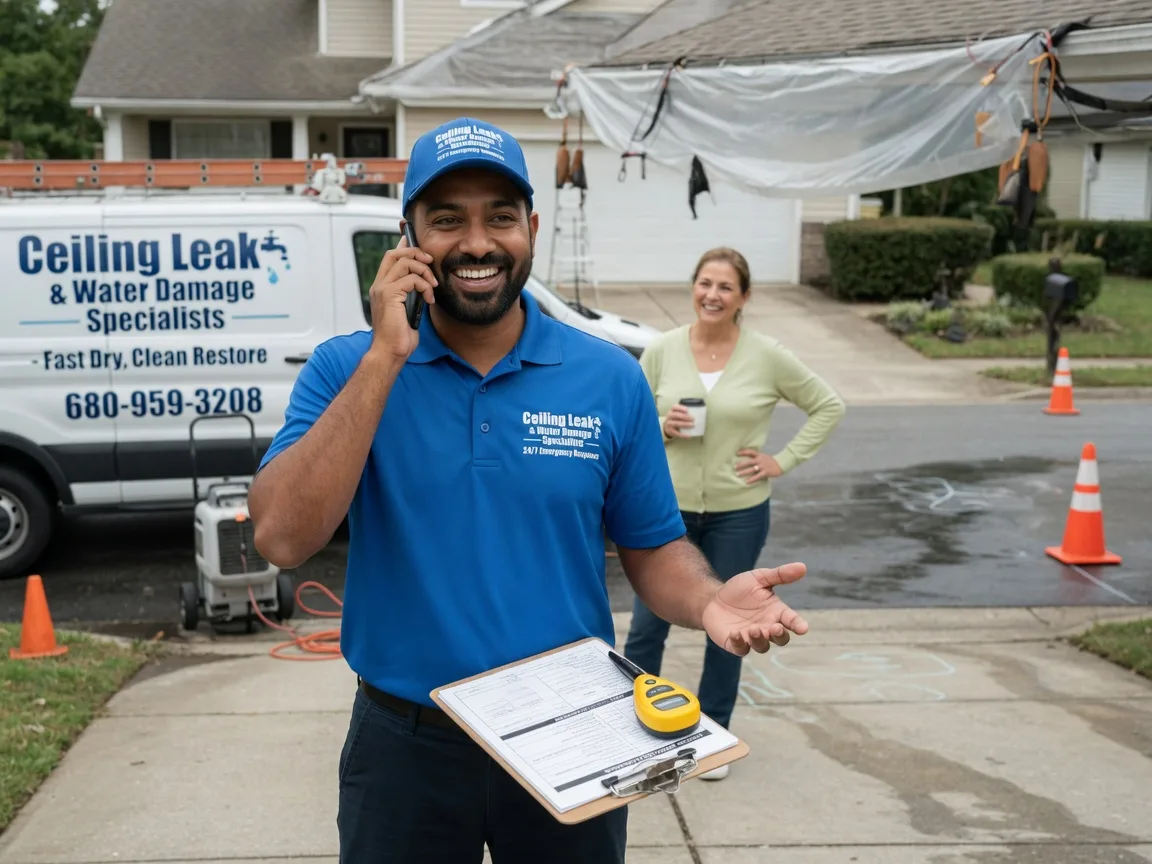 Ceiling Leak Cleanup Fair Haven, VT FAQs